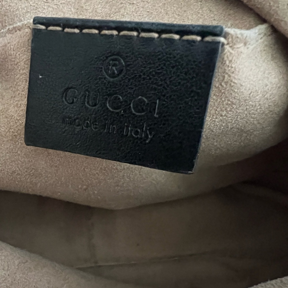 Gucci Black Crossbody Bag with Gold Accents size mini - Picture 4 of 11